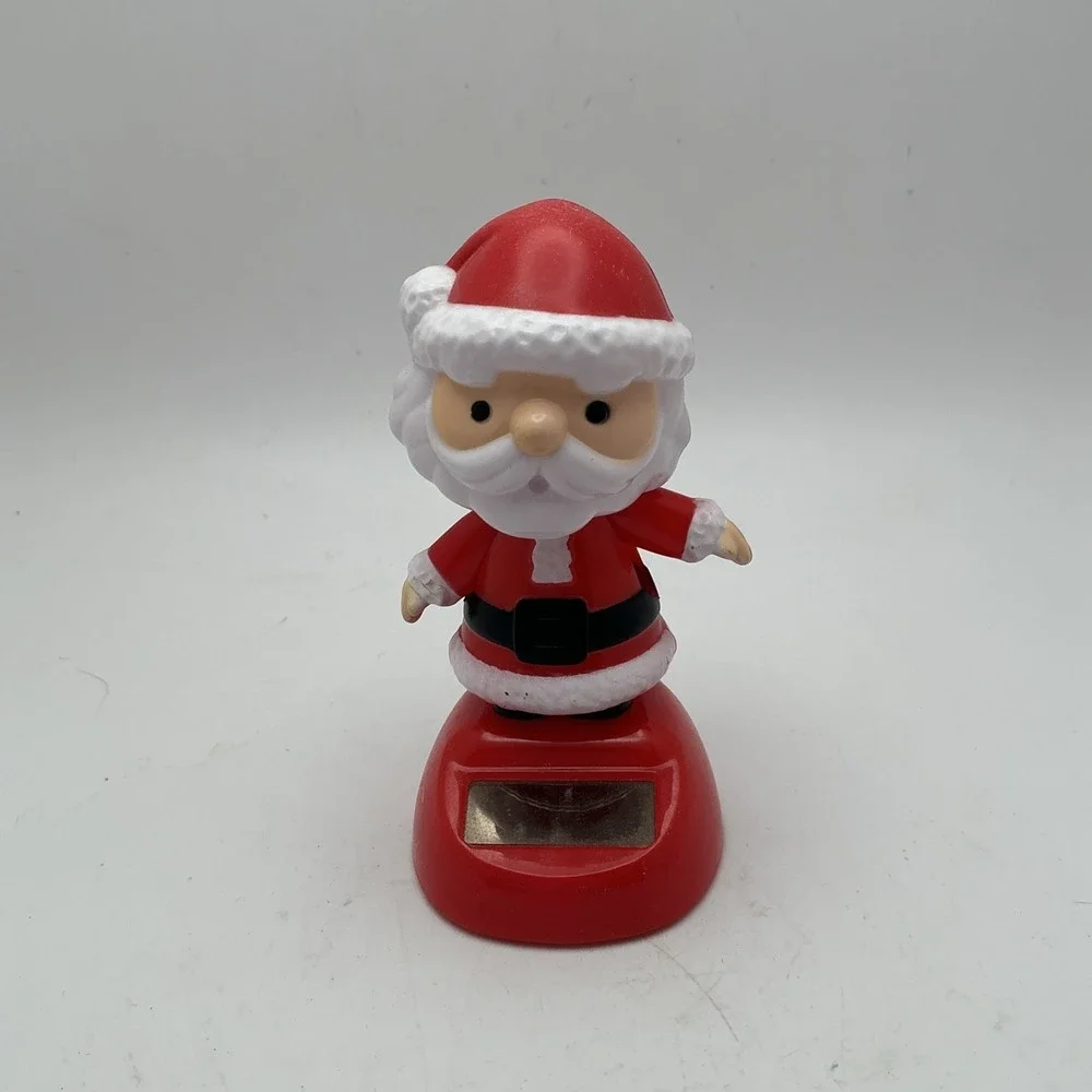 Small Lot of‎ 8 Vintage Christmas Santas and Ornaments